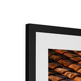 Terracotta Roof Detail - Tuscany Collection  Framed & Mounted Print