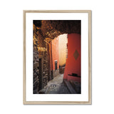 Sunlight Through the Archway Framed & Mounted Print