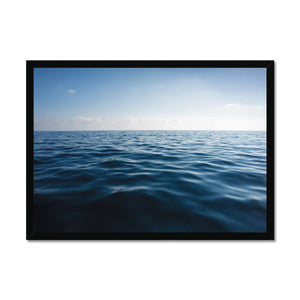 Deep Blue Sea Framed Print - Arte Della Fotografia