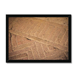 Terracotta Paving - Tuscany Collection Framed Print