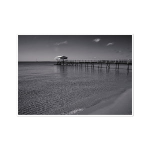 Jetty in Black and White - Sorrento Beach Collection  Fine Art Print