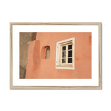 Window and Curves Framed & Mounted Print