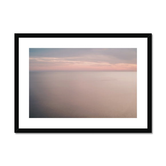 Mare Rosa, Riomaggiore - Cinque Terre Collection Framed & Mounted Print - Arte Della Fotografia