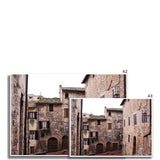 San Gimignano Buildings - Tuscany Collection Fine Art Print