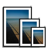 Jetty Shadow - Sorrento Beach Collection Framed & Mounted Print