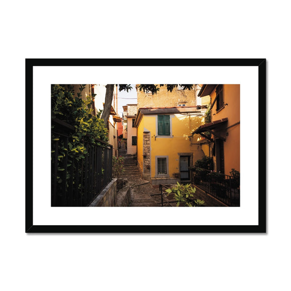 Colourful Corner Framed & Mounted Print