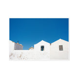 Blue and White - Corsica Collection Fine Art Print