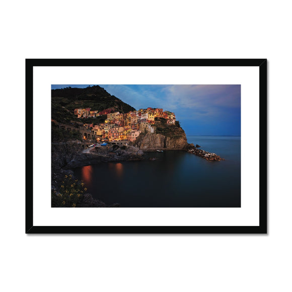 Manarola - Cinque Terre Collection Framed & Mounted Print - Arte Della Fotografia