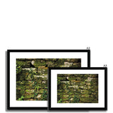 Moss Covered Wall of San Martino  Framed & Mounted Print