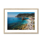 Summer in Monterosso - Cinque Terre Collection Framed & Mounted Print