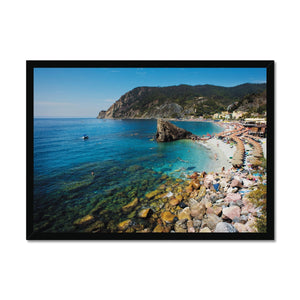 Summer in Monterosso - Cinque Terre Collection Framed Print