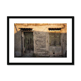 Window, Door and Shadow Framed & Mounted Print