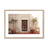 Mediterranean Textures Framed & Mounted Print