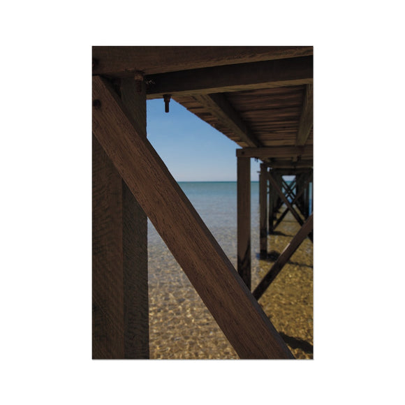 Jetty Detail - Sorrento Beach Collection Fine Art Print