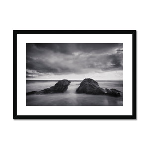 Moody Sea Framed & Mounted Print