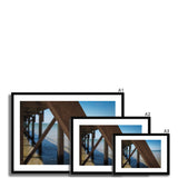 Under Jetty Details - Sorrento Beach Collection Framed & Mounted Print