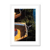 Boats and Reeds Framed & Mounted Print - Arte Della Fotografia