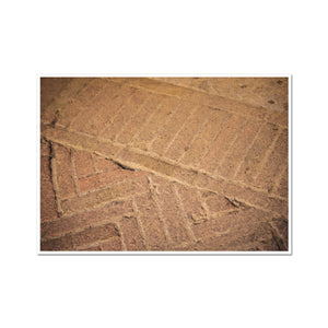 Terracotta Paving - Tuscany Collection Fine Art Print