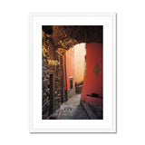 Sunlight Through the Archway Framed & Mounted Print