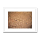 Terracotta Paving - Tuscany Collection Framed & Mounted Print