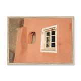 Window and Curves Framed Print