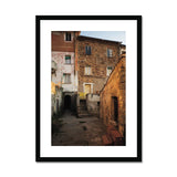 Original Buildings and Tunnel Framed & Mounted Print