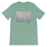 Snow Covered Trees Unisex Short Sleeve T-Shirt