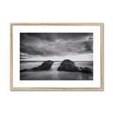 Moody Sea Framed & Mounted Print