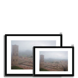 Volterra Through the Mist - Tuscany Collection  Framed & Mounted Print