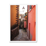 Walkway of Colour Framed Print