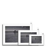 Jetty in Black and White - Sorrento Beach Collection  Framed & Mounted Print