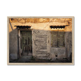 Window, Door and Shadow Framed Print