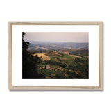 Tuscan Countryside - Tuscany Collection Framed & Mounted Print