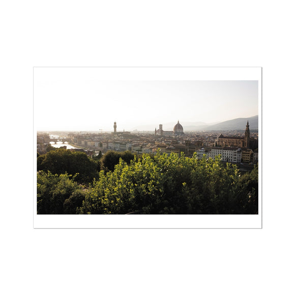 Florence Skyline - Tuscany Collection  Fine Art Print