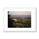 Tuscan Countryside - Tuscany Collection Framed & Mounted Print