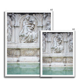 Fountain Detail - Tuscany Collection  Framed Print