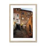 Original Buildings and Tunnel Framed & Mounted Print