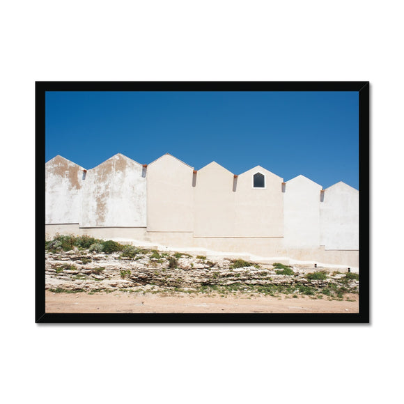 Cimetière - Corsica Collection Framed Print