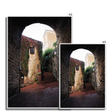 Archway in San Gimignano - Tuscany Collection  Fine Art Print