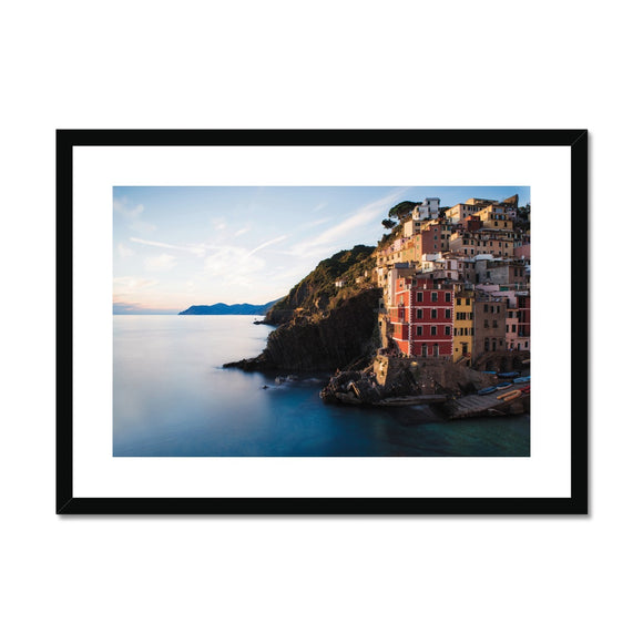 Riomaggiore - Cinque Terre Collection Framed & Mounted Print - Arte Della Fotografia