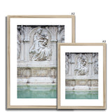 Fountain Detail - Tuscany Collection  Framed & Mounted Print