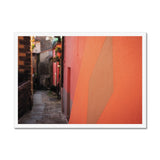 Colourful Carugio Framed Print