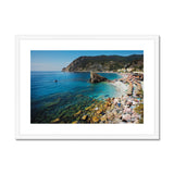 Summer in Monterosso - Cinque Terre Collection Framed & Mounted Print