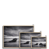 Moody Sea Framed Print