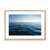 Deep Blue Sea Framed & Mounted Print - Arte Della Fotografia