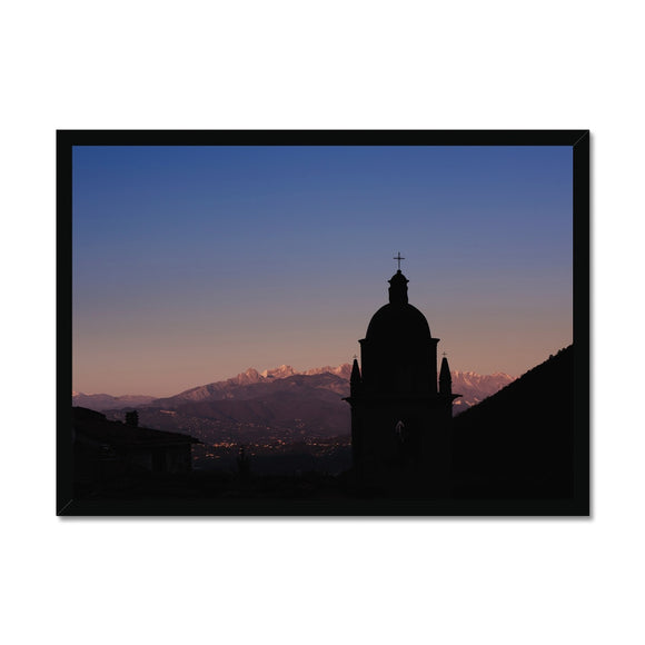 Chiesa di San Martino at Sunrise Framed Print - Arte Della Fotografia