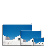 Blue and White - Corsica Collection Fine Art Print