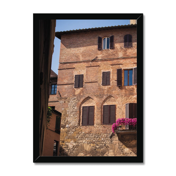 Cute Corner - Tuscany Collection Framed Print