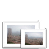 Volterra Through the Mist - Tuscany Collection  Framed & Mounted Print