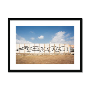 Film Roll at the Cinema Plein Air - Corsica Collection Framed & Mounted Print